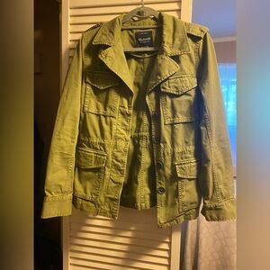 Olive Green Utility Jacket